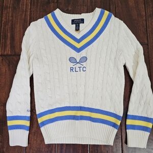 Polo Ralph Lauren Cricket Sweatwr Boys Size S 8